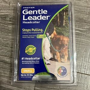 NEW Premier Gentle Leader Headcollar Size Small 6-25 lbs Training DVD Included